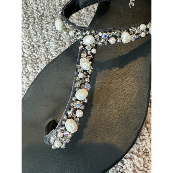 Lilla Lane Jen Pearl Sandal.  Size 38. - Picture 3 of 9